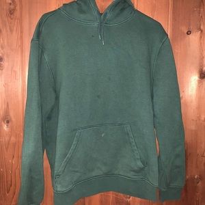 Green H&M Relaxed Hoodie